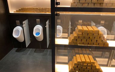 Toilette und Symbole von Reichtum - Feng Shui Todsünde Toilette und Symbole von Reichtum - Feng Shui Todsünde