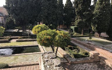 Die Pracht der Alhambra in Grenada - ein Kraftort Die Pracht der Alhambra in Grenada - ein Kraftort